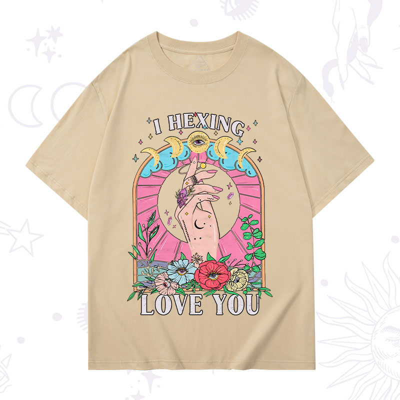 Purplehecate I Hexing Love You T-Shirt