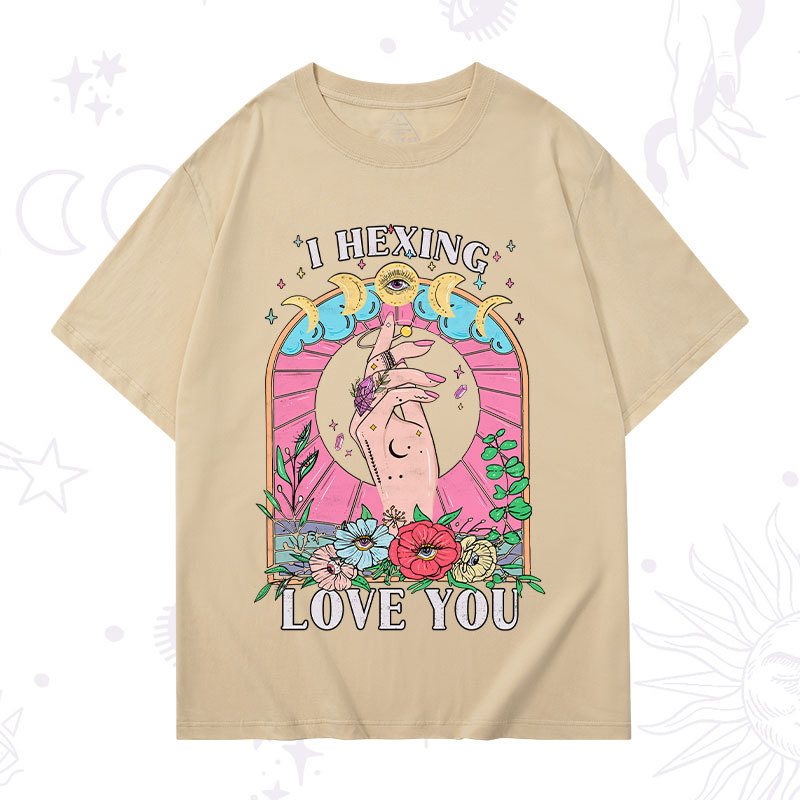 Purplehecate I Hexing Love You T-Shirt