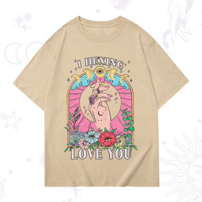Purplehecate I Hexing Love You T-Shirt
