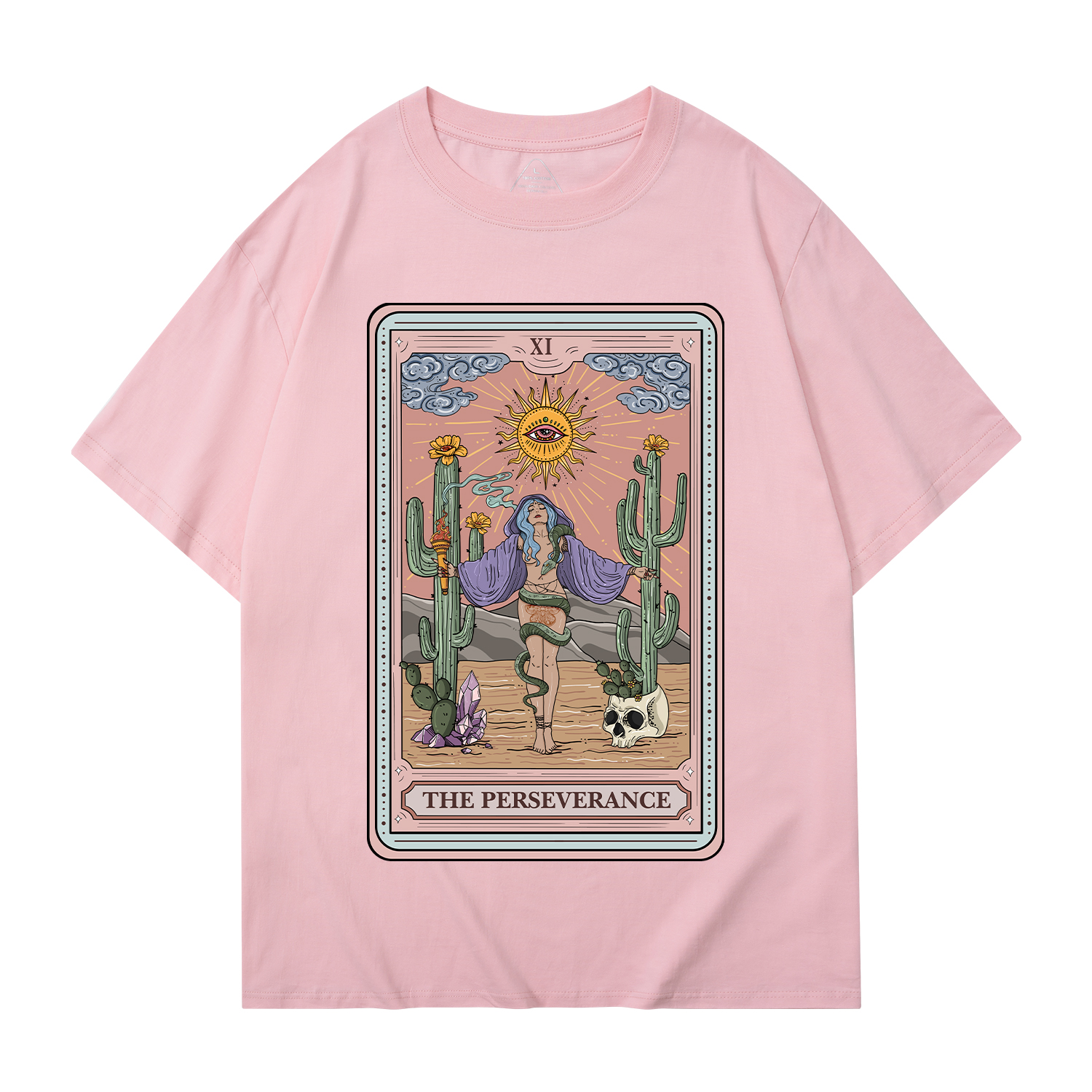Purplehecate The Perseverance Tarot Card T-Shirt