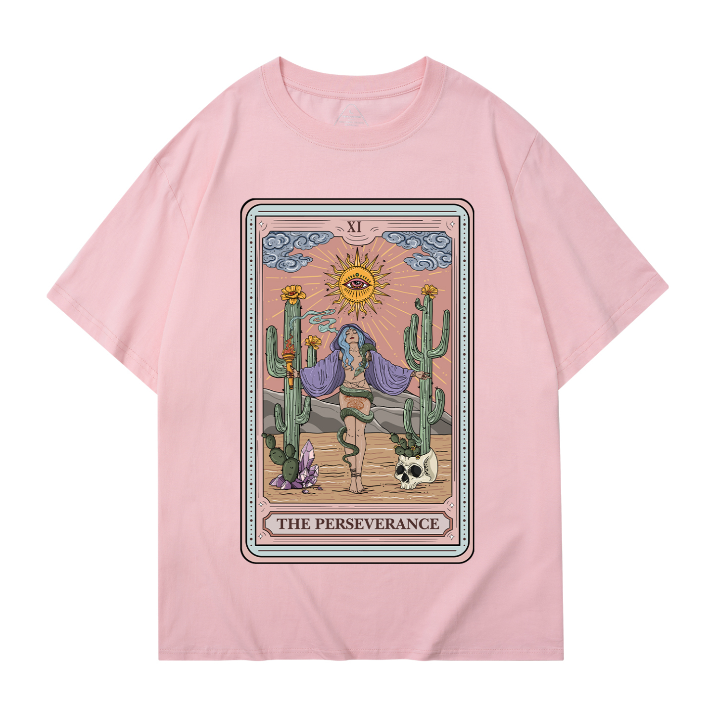 Purplehecate The Perseverance Tarot Card T-Shirt