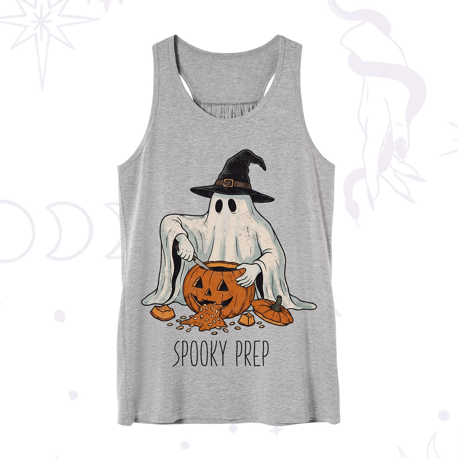 Purplehecate Spooky Prep Ghost Tank