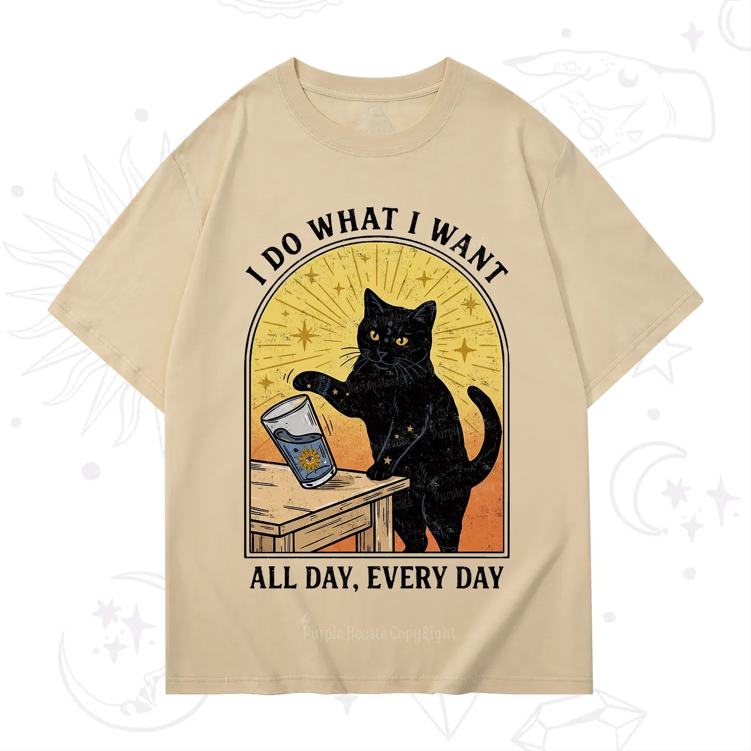 Purplehecate I Do What I What T-Shirt