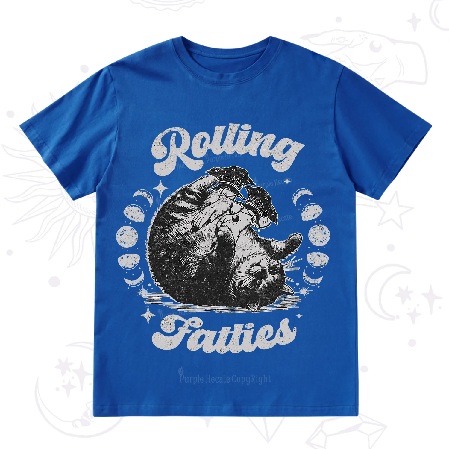 Purplehecate Funny Rolling Fatties T-Shirt