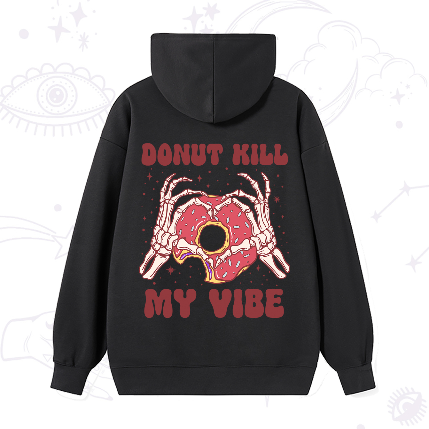 Magic Purplehecate Donut Kill My Vibe Hoodie