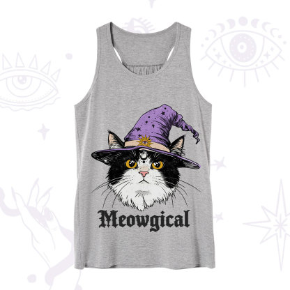 Purplehecate Meowgical Witch Cat Tank