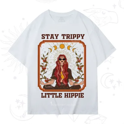 Purplehecate Stay Trippy Little Witchy Hippie T-Shirt