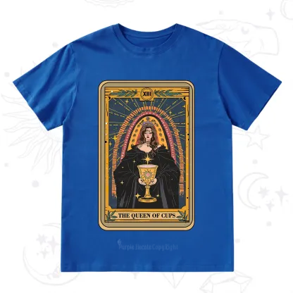 Purplehecate The Queen of Cups Tarot T-Shirt