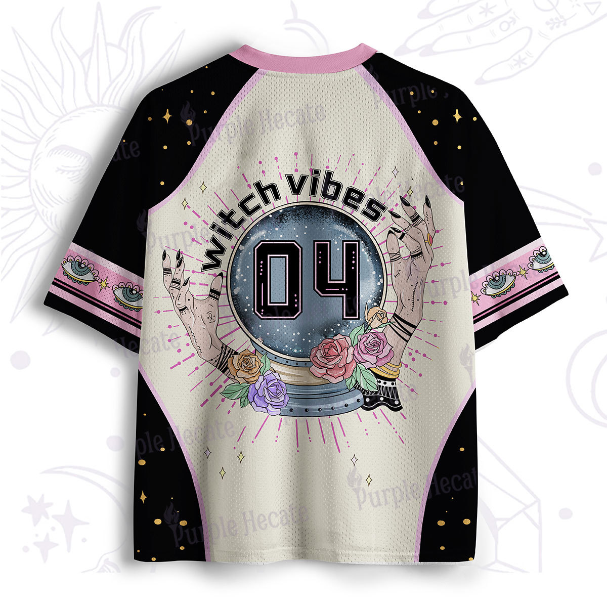 Purplehecate Witch Vibes Magic Mesh Jersey