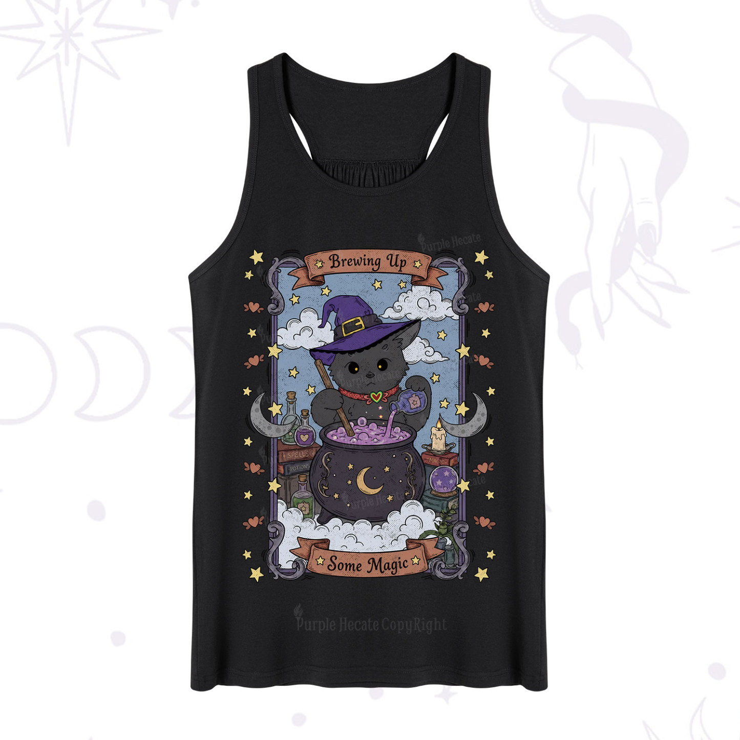 Purplehecate Brewing Up Some Magic Tank