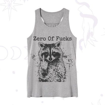 Purplehecate Zero Of Fucks Raccoon Tank