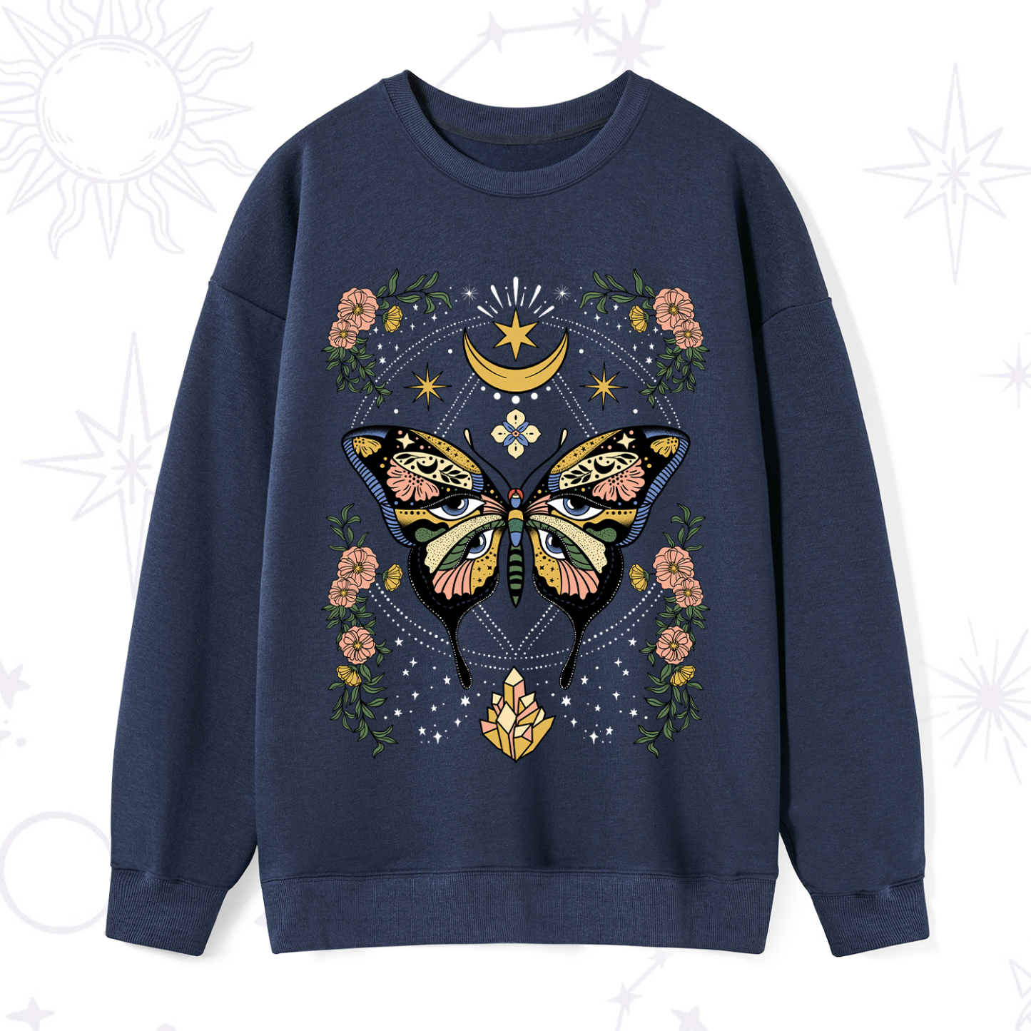Purplehecate I Am Opening Sweatshirt
