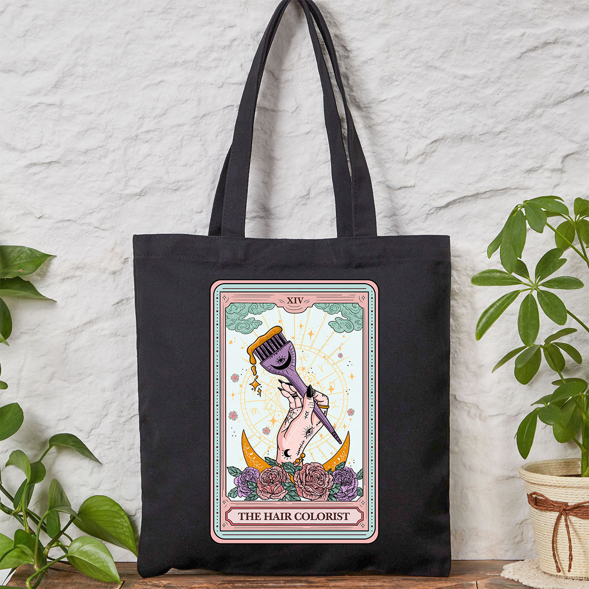 Purplehecate The Hair Colorist Tarot Tote Bag