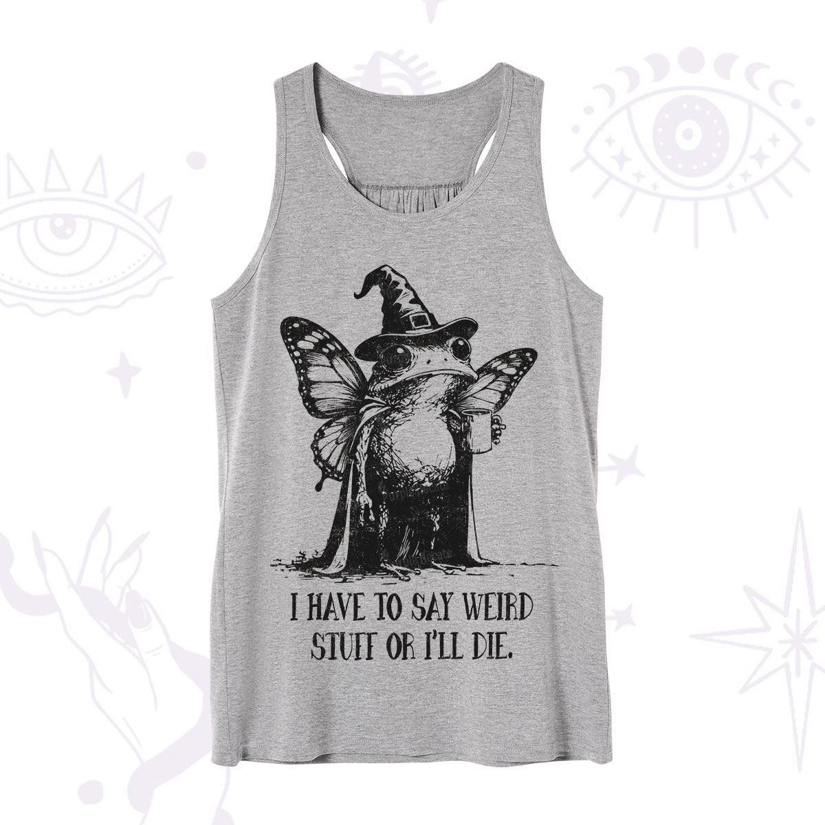 Purplehecate I Have to Say Weird Stuff Or I'll Die Tank