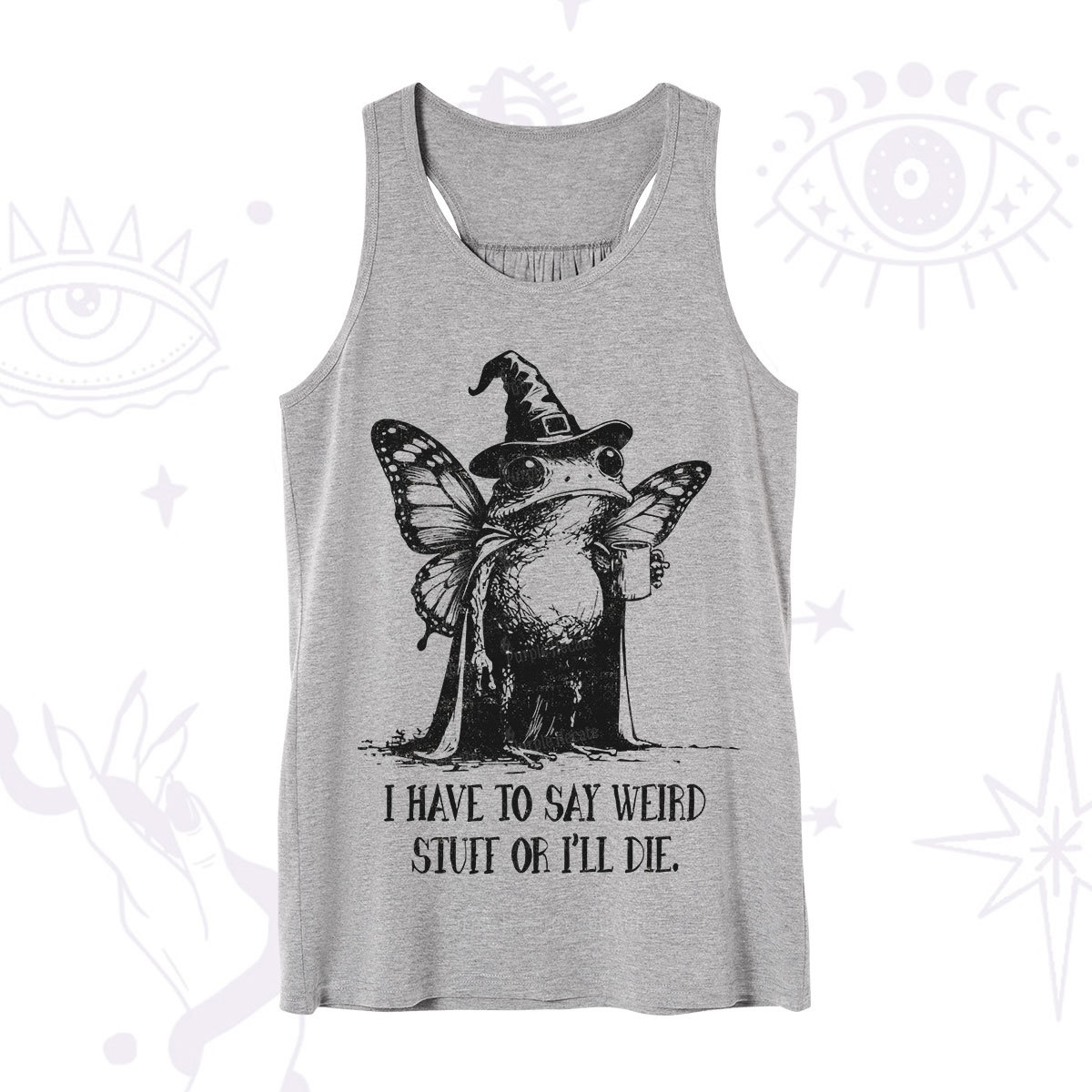 Purplehecate I Have to Say Weird Stuff Or I'll Die Tank