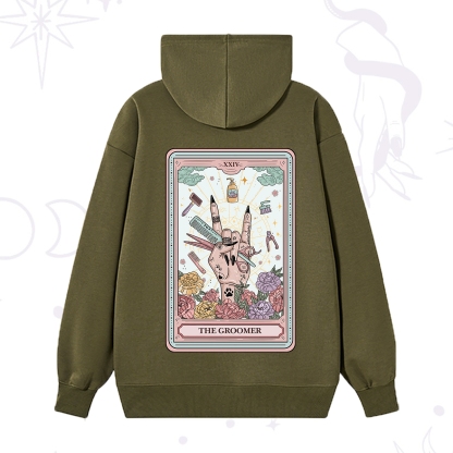 Purplehecate The Pet Groomer Tarot Card Hoodie