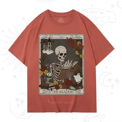 Purplehecate The Reader Tarot Card T-Shirt