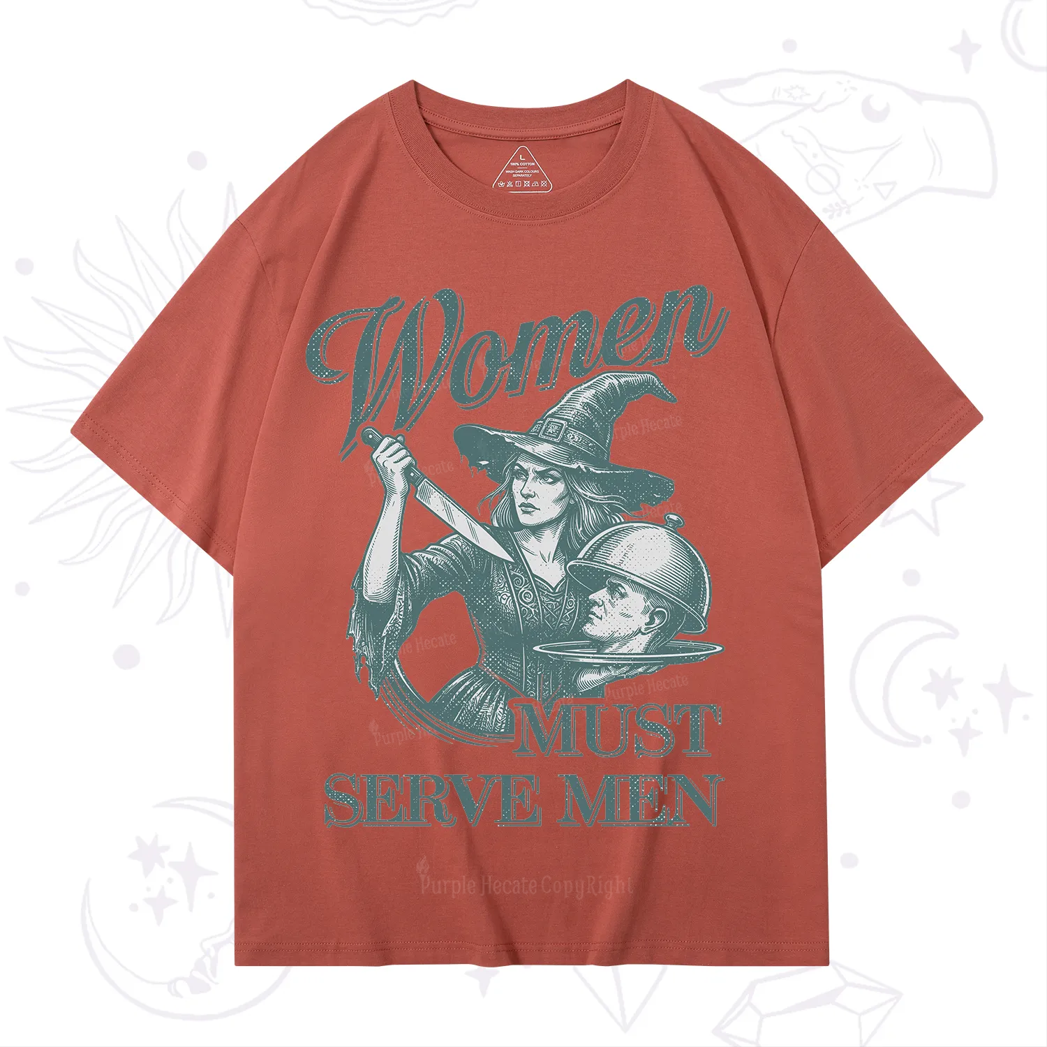 Purplehecate Women Must Serve Men T-Shirt