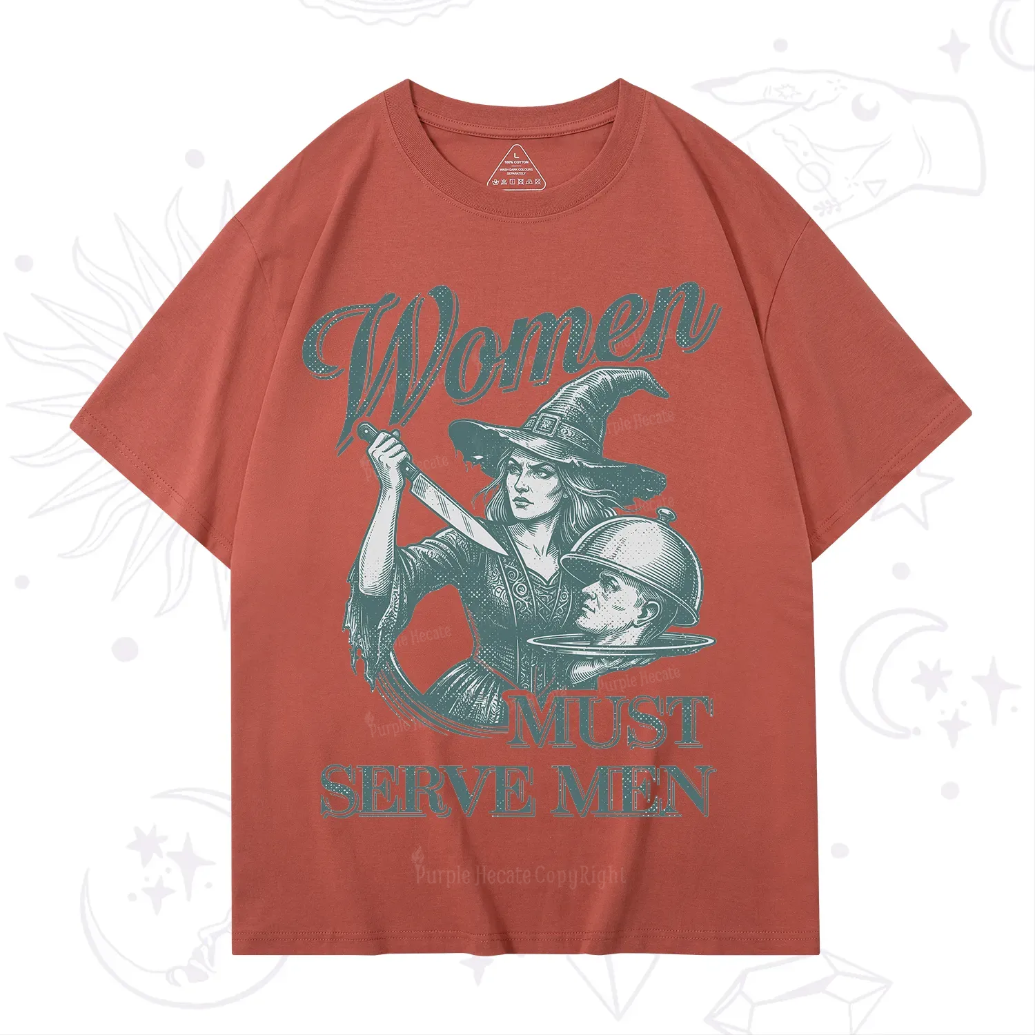 Purplehecate Women Must Serve Men T-Shirt
