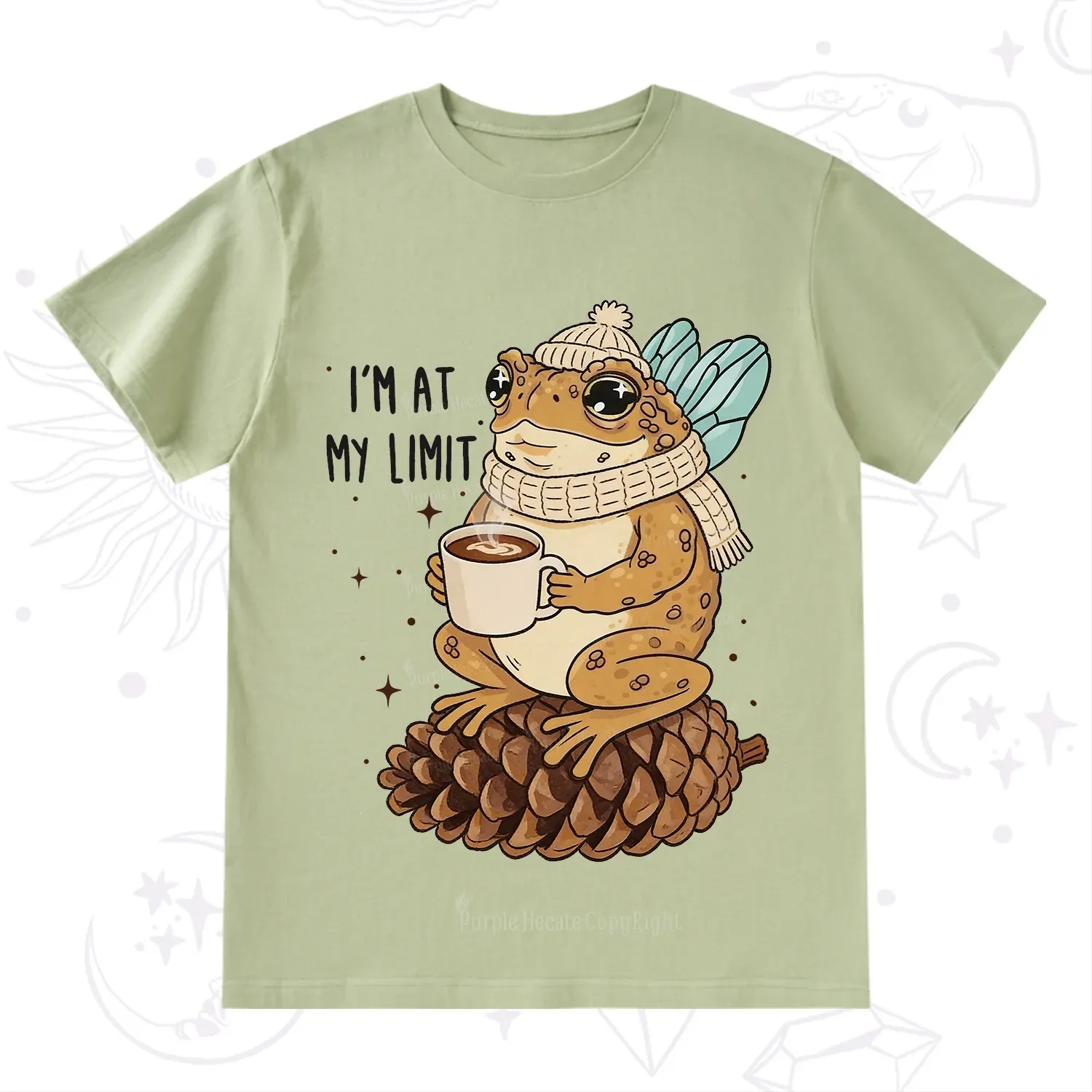 Purplehecate I'm At My Limit Funny Frog T-Shirt