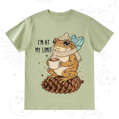 Purplehecate I'm At My Limit Funny Frog T-Shirt