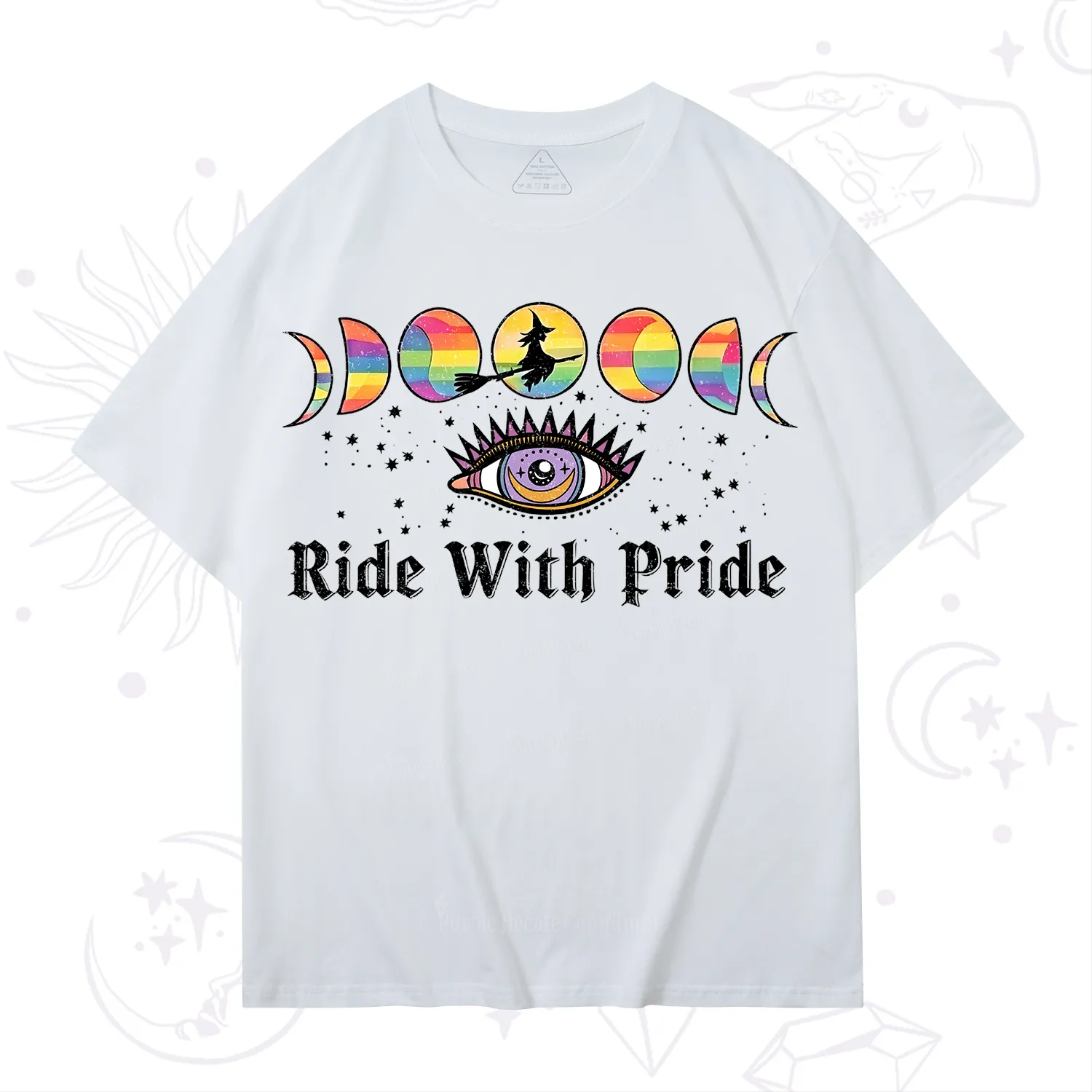 Purplehecate Ride With Rride T-Shirt