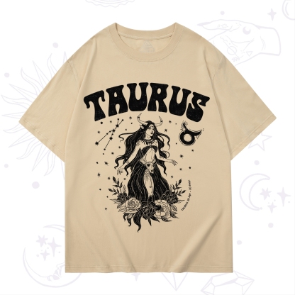 Purplehecate Taurus Zodiac Glyphs T-Shirt