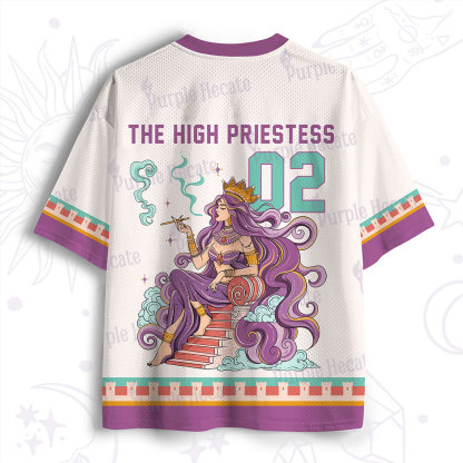 Purplehecate The Goddess High Priestess Mesh Jersey