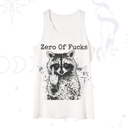 Purplehecate Zero Of Fucks Raccoon Tank