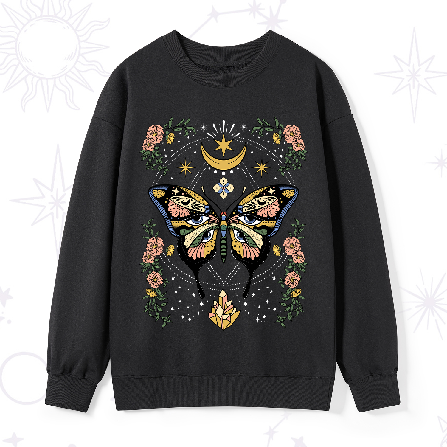 Purplehecate I Am Opening Sweatshirt