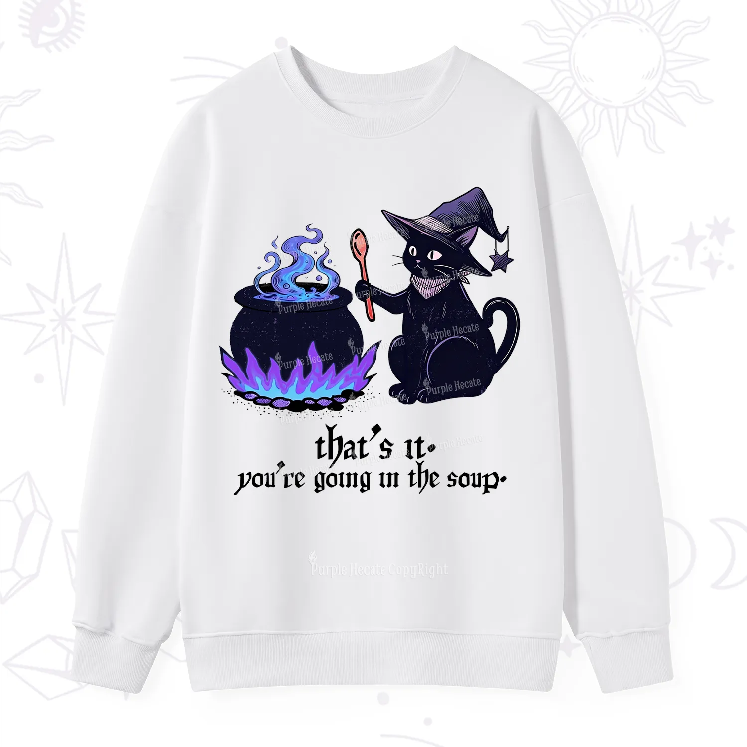 Purplehecate Trust Your Instincts Sweatshirt