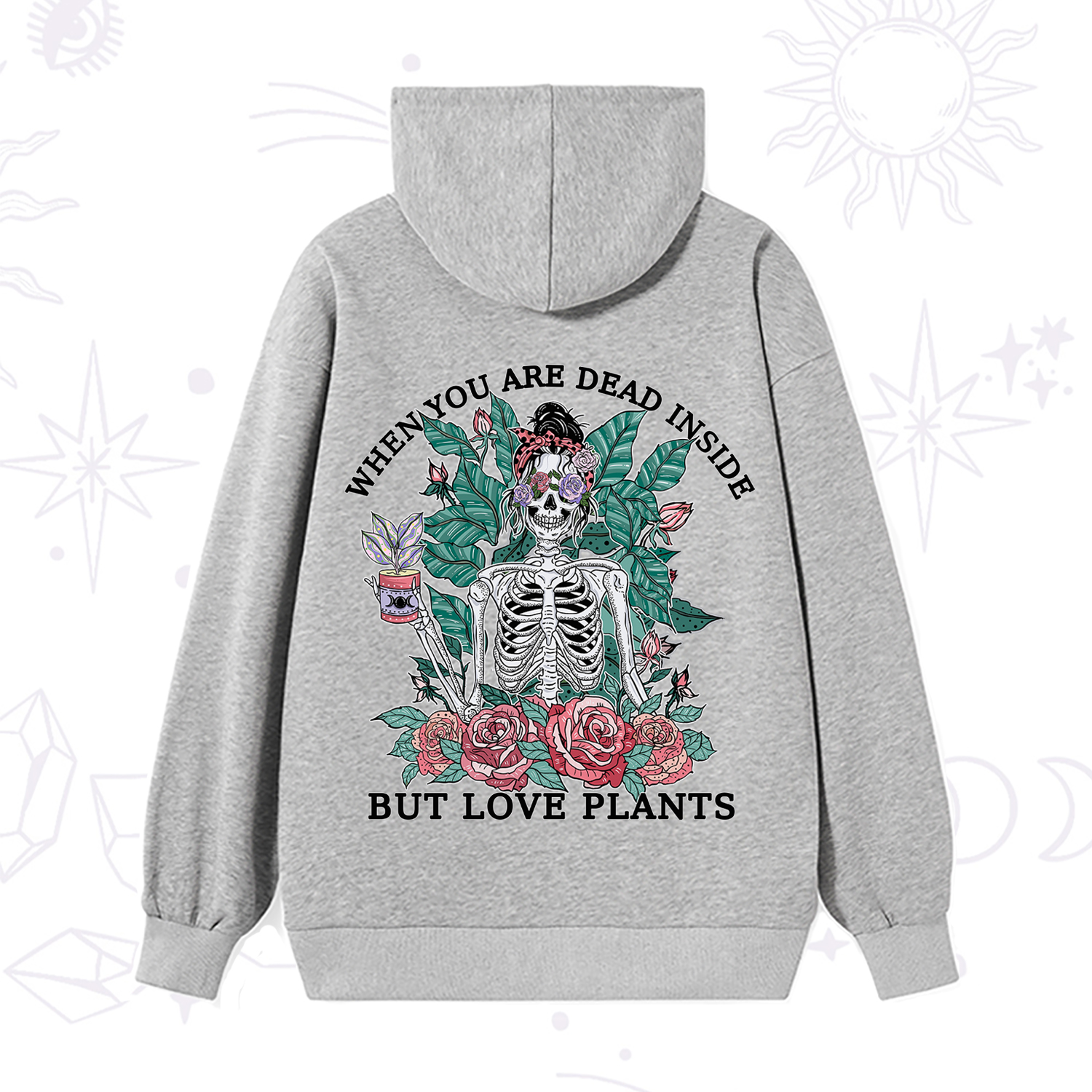Purplehecate When You Dead Inside Hoodie