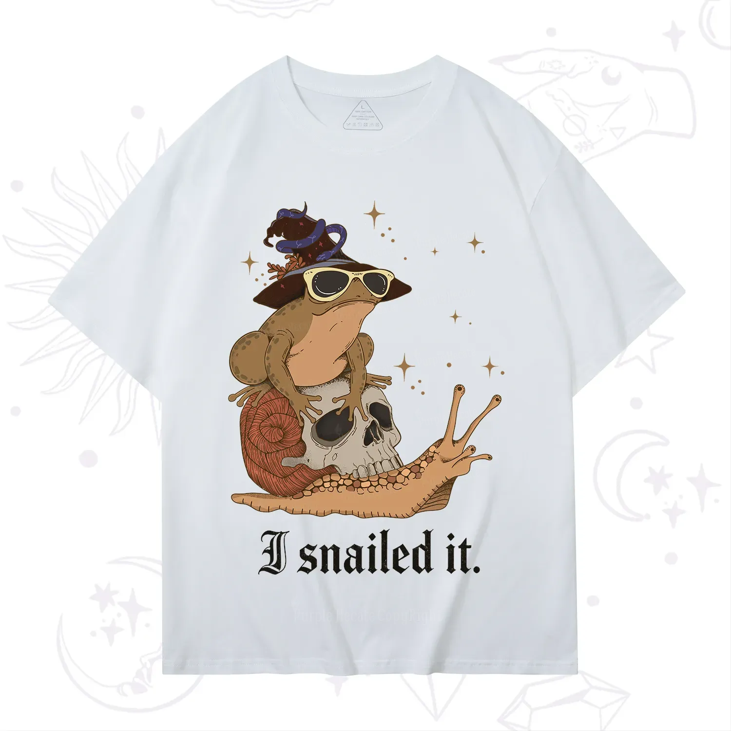Purplehecate I Snailed It T-Shirt