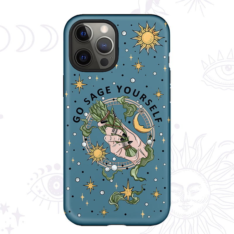 Purplehecate Go Sage Yourself Phone Case