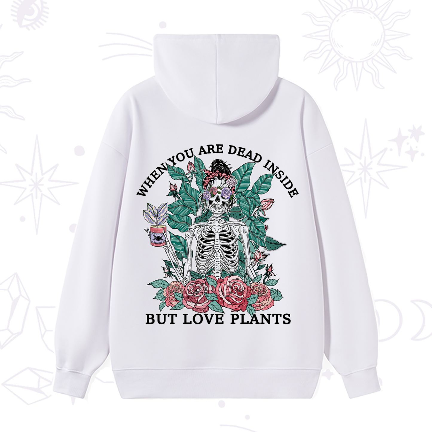 Purplehecate When You Dead Inside Hoodie