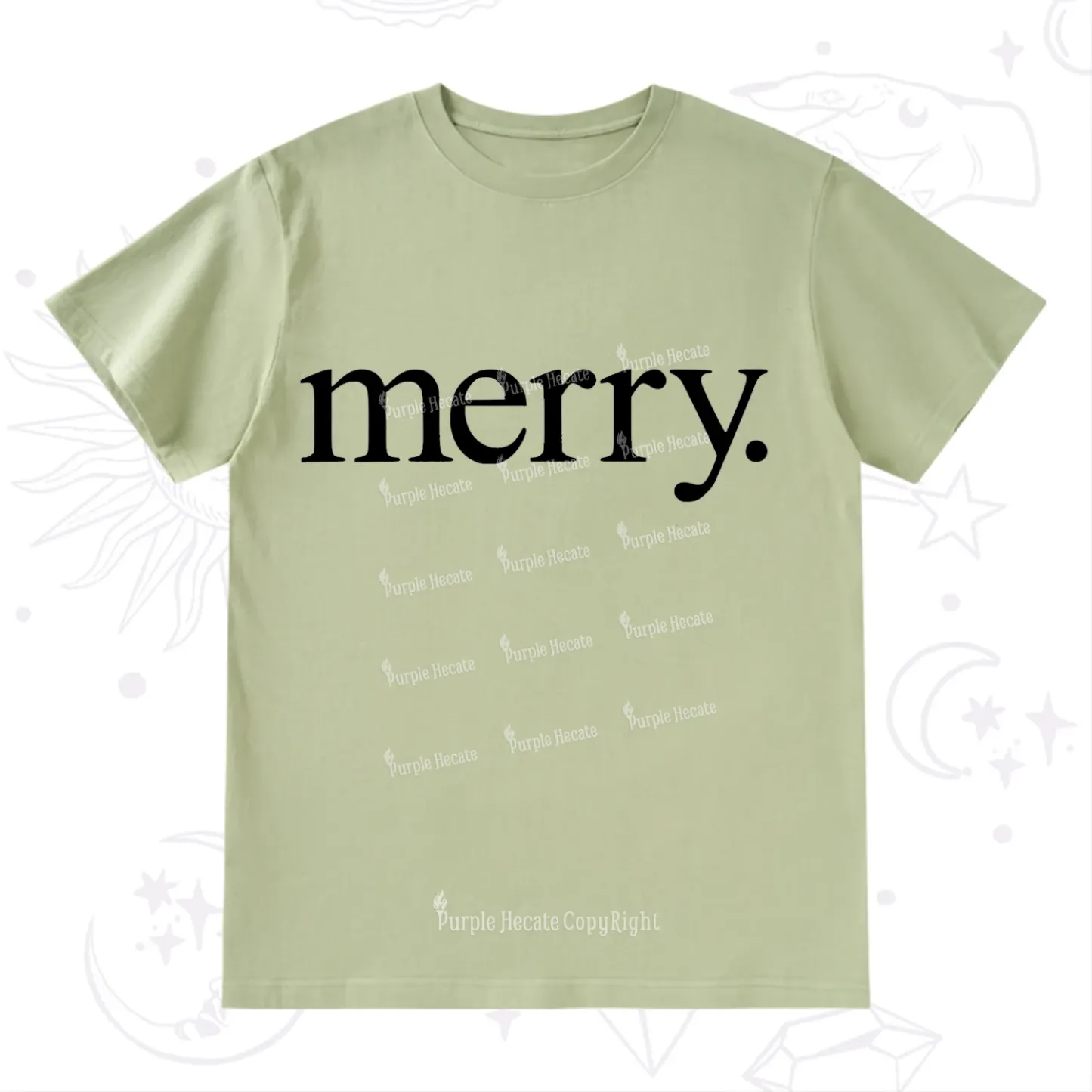 Purplehecate Merry Christmas T-Shirt