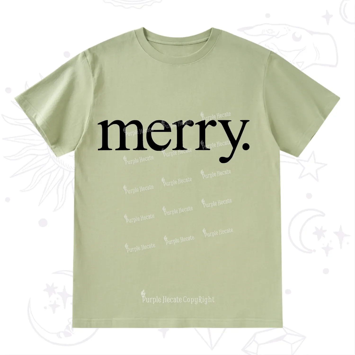 Purplehecate Merry Christmas T-Shirt