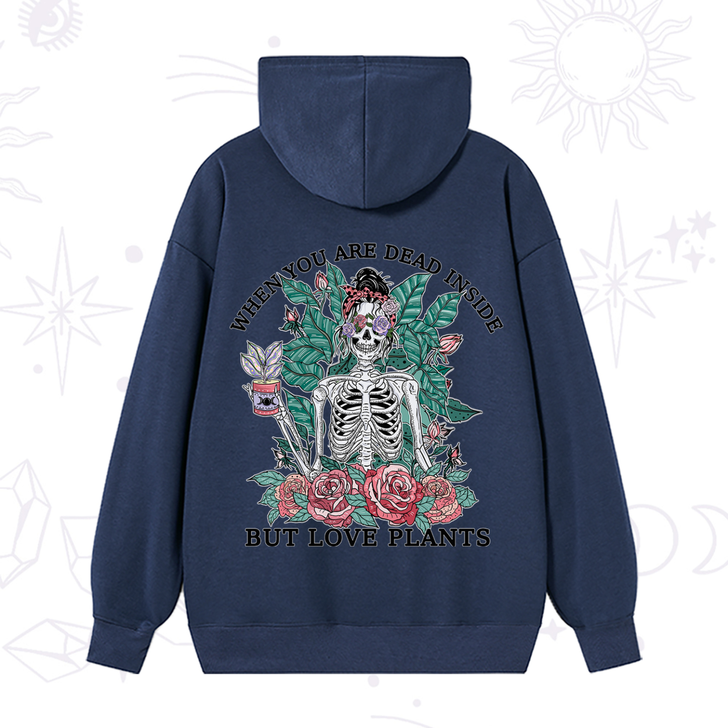 Purplehecate When You Dead Inside Hoodie