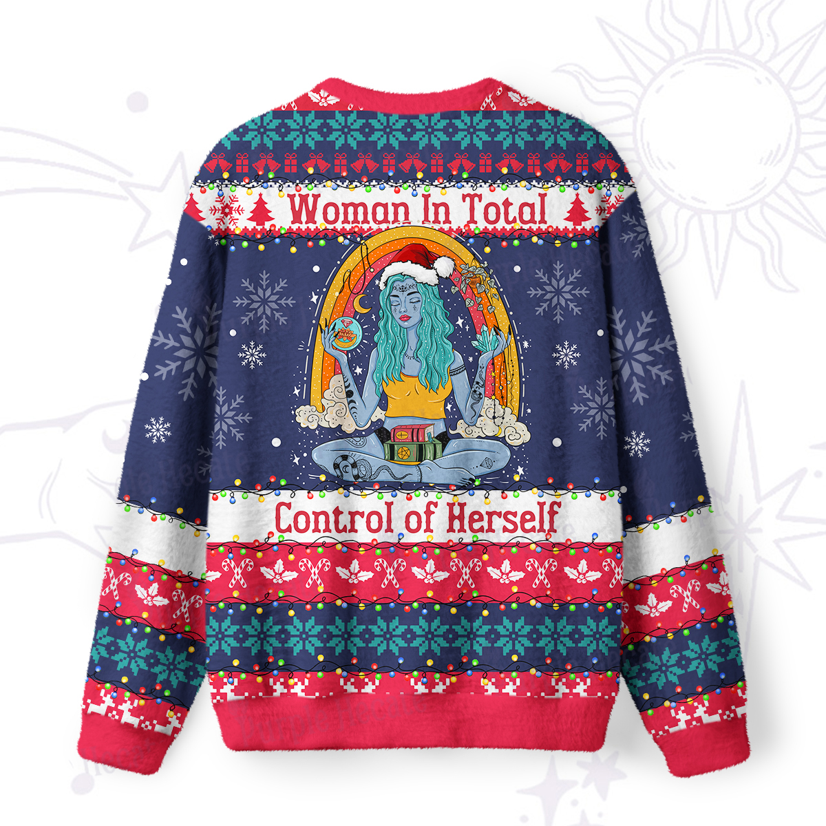 Purplehecate I'm The Queen Of All My Dreams Ugly Christmas Sweatshirts