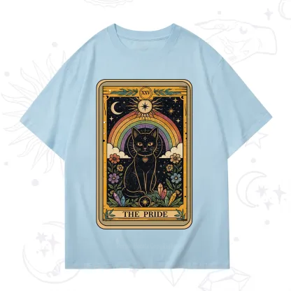 Purplehecate The Pride Black Cat Tarot T-Shirt