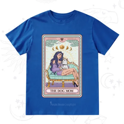 Purplehecate The Dog Mom Tarot Card T-Shirt