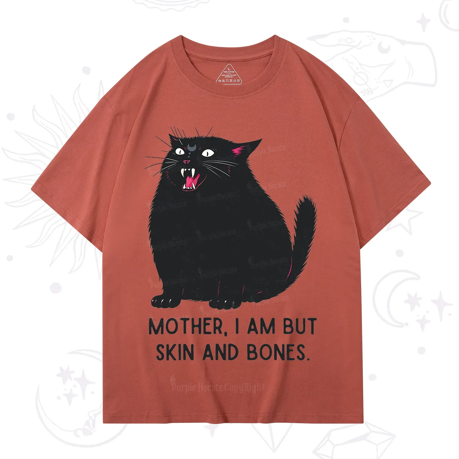 Purplehecate Mom I Am But Skin And Bones T-Shirt