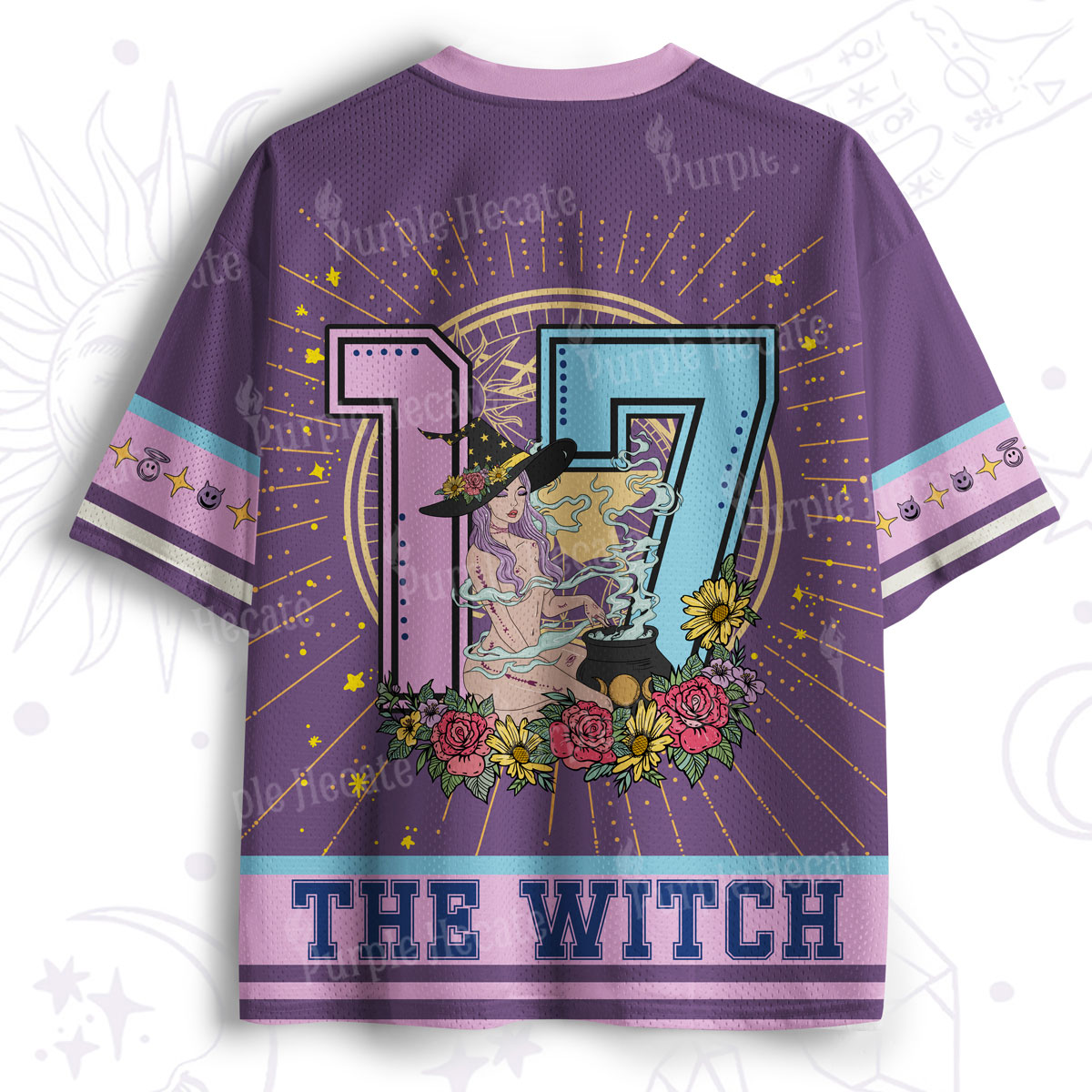 Purplehecate Arcana 17 The Witch Mesh Jersey