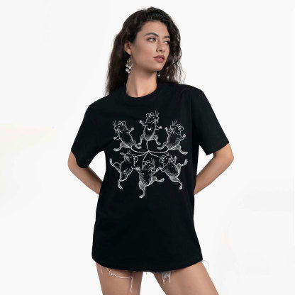 Purplehecate The Midnight Mouse Dance T-Shirt