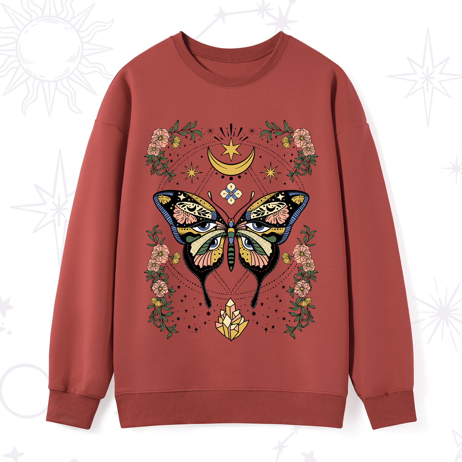 Purplehecate I Am Opening Sweatshirt