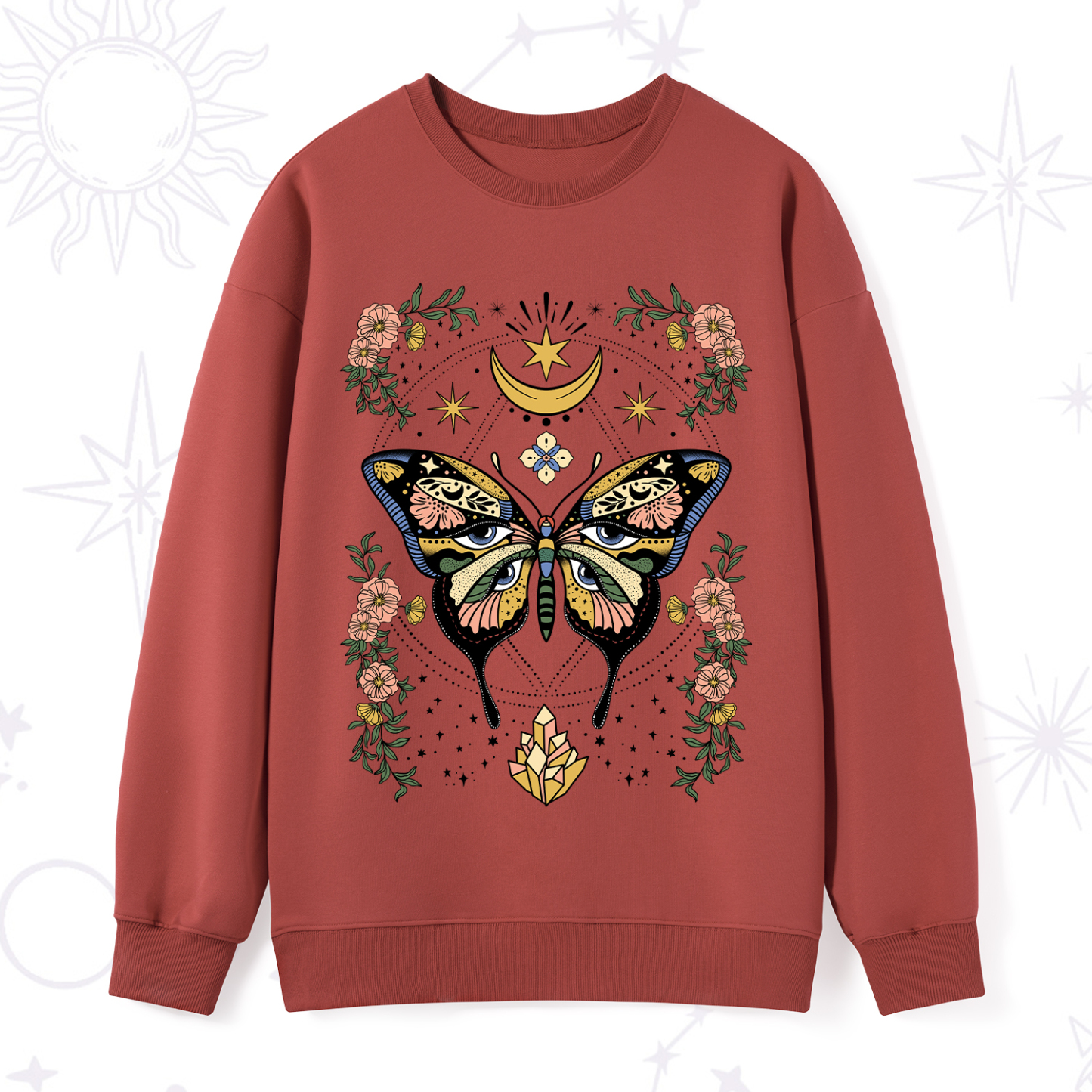 Purplehecate I Am Opening Sweatshirt