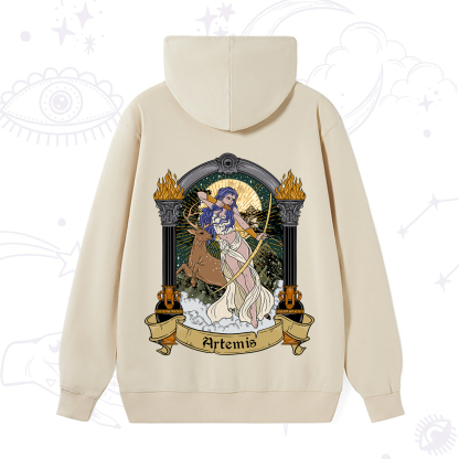 Purplehecate The Huntress Goddess Artemis Hoodie