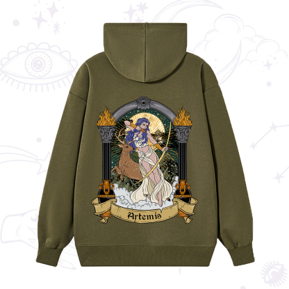 Purplehecate The Huntress Goddess Artemis Hoodie