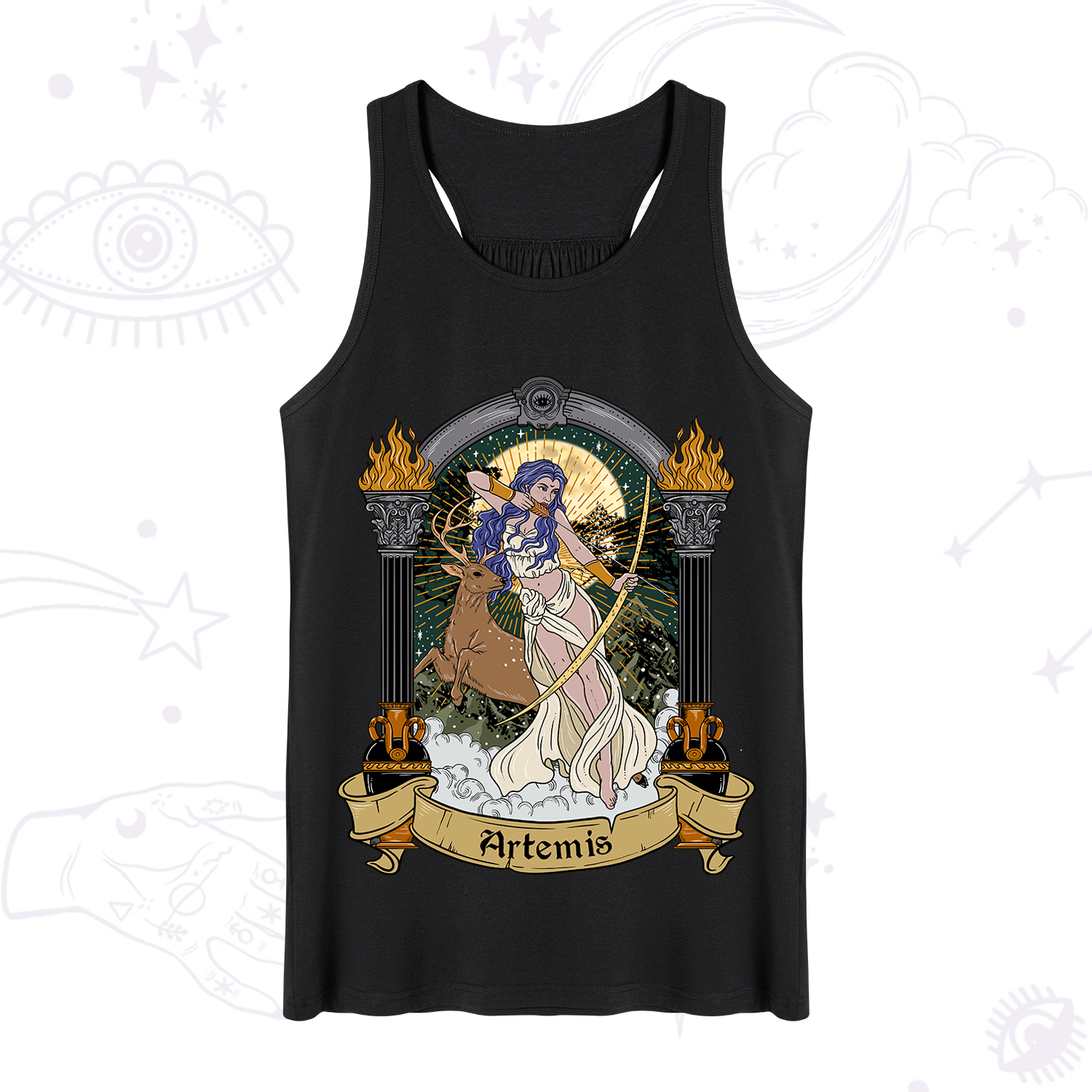 Magic Purplehecate The Huntress Artemis Tank