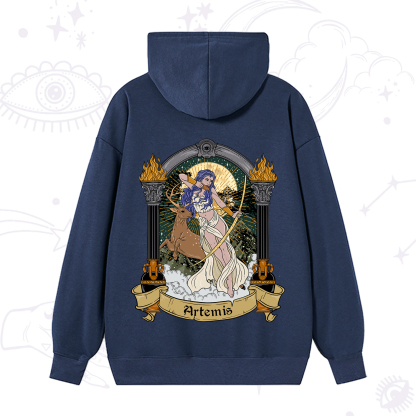 Purplehecate The Huntress Goddess Artemis Hoodie